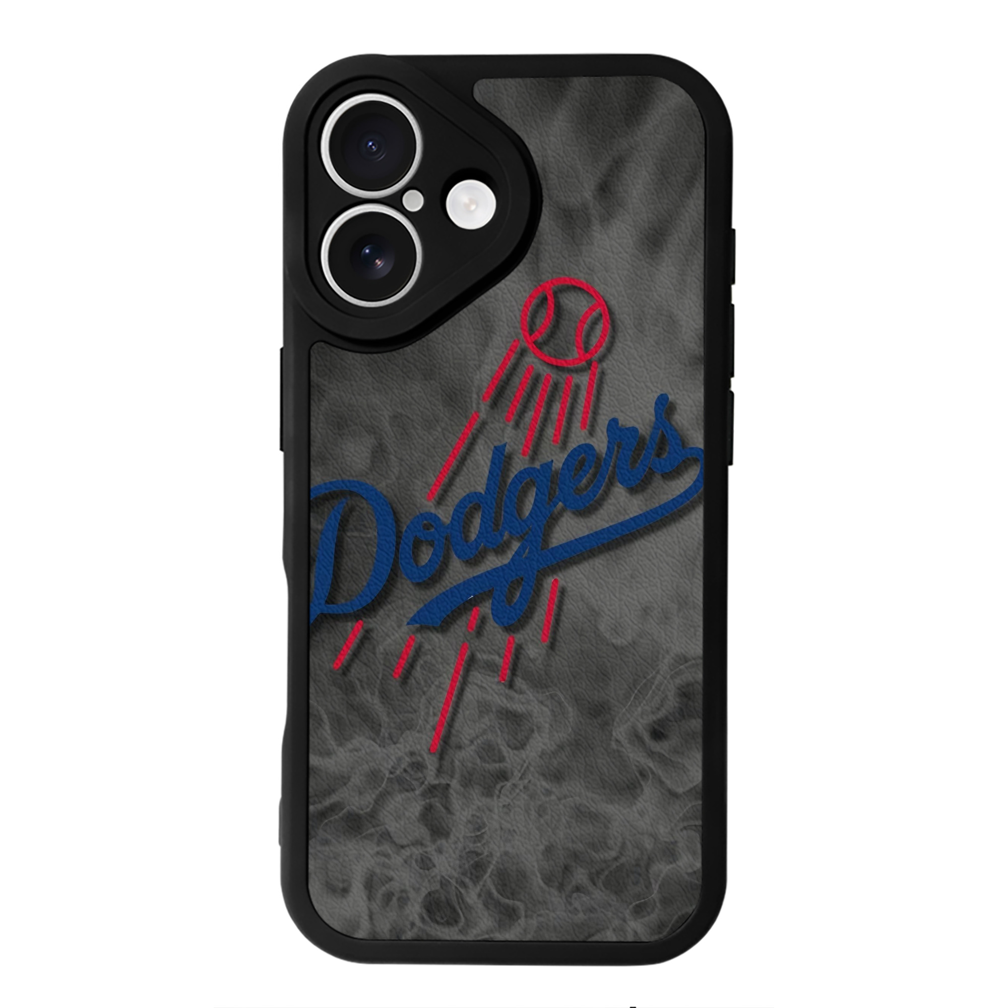  IPhone 16 Silicone Leather Case – UV Print, Lambskin Texture – Perfect Fit, Wireless Charging Compatible, Scratch Resistant, Precise Cutouts – Stylish Protection For IPhone 16